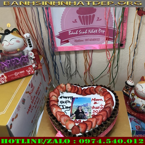 Bánh sinh nhật in hình ảnh ở Bình Thạnh TPHCM