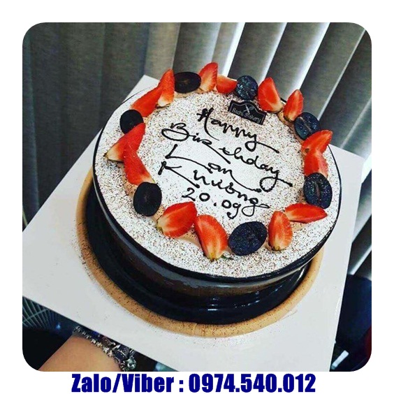 Bánh sinh nhật huyện Gia Bình