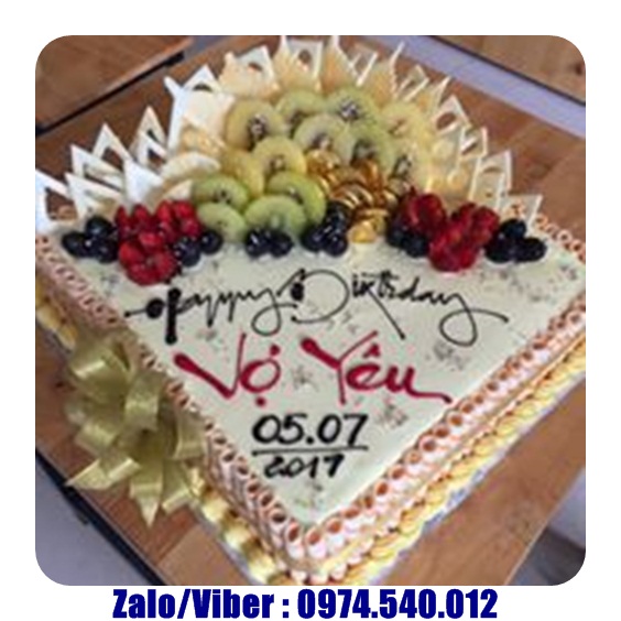 Bánh sinh nhật thị xã Vĩnh Châu