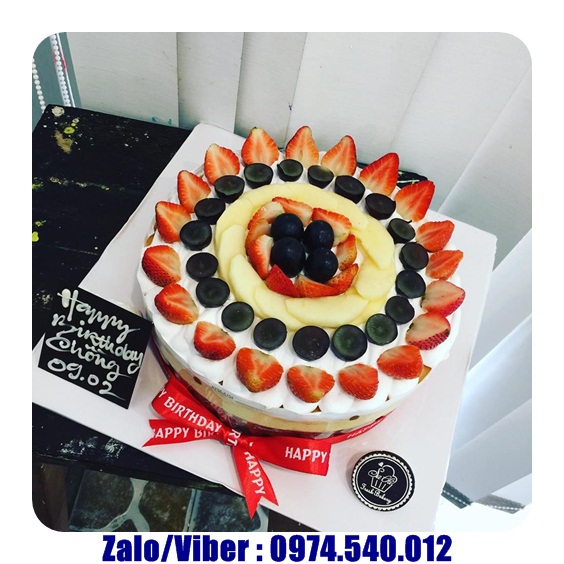 Bánh sinh nhật Trái cây ở huế