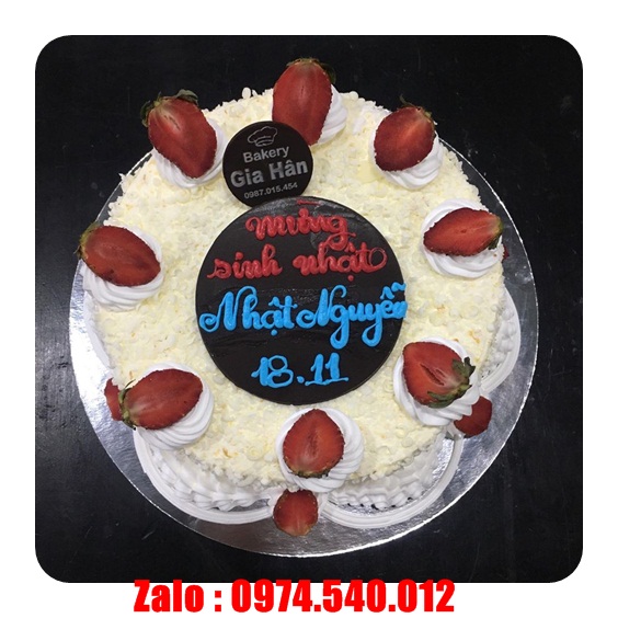 bánh kem bắp in ảnh