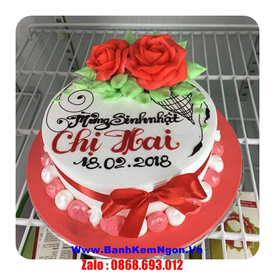 Bánh sinh nhật huyện Hồng Dân