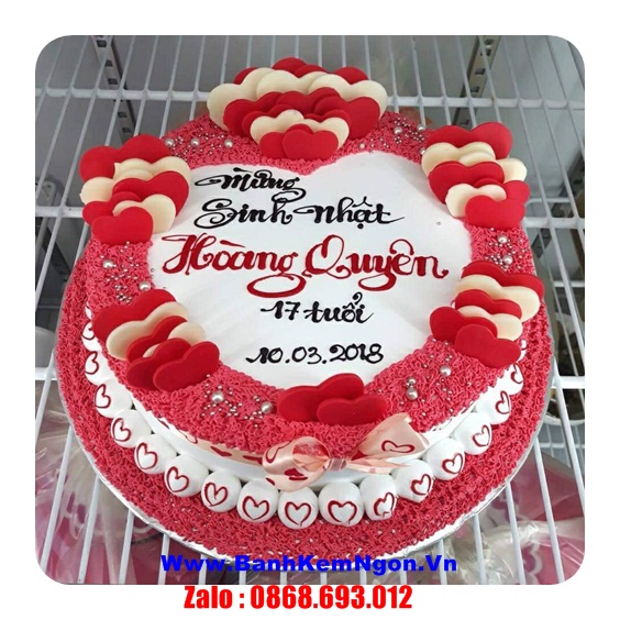 Giao bánh kem ở TP Cao Lãnh