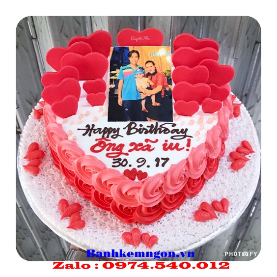 Bánh kem in ảnh huyện Hòa Vang