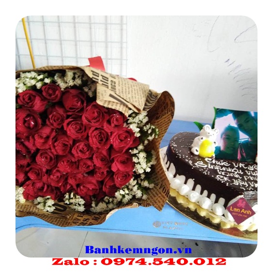 Bánh sinh nhật và hoa tươi Thanh Khê
