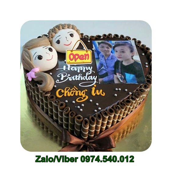 bánh kem trái tim in hình ảnh