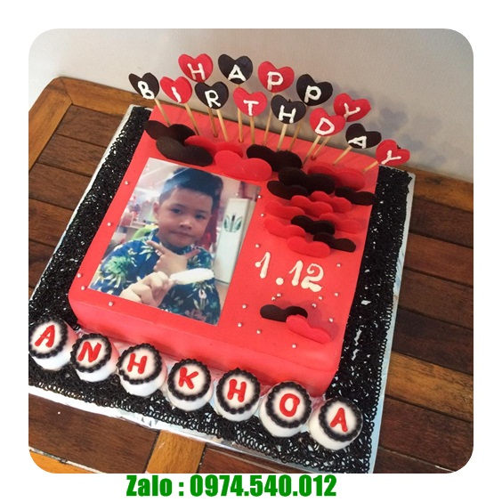 Đặt bánh kem in ảnh ở Can Lộc
