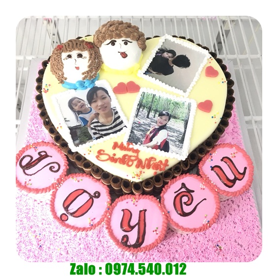 tiệm bánh in ảnh ở Đà Lạt