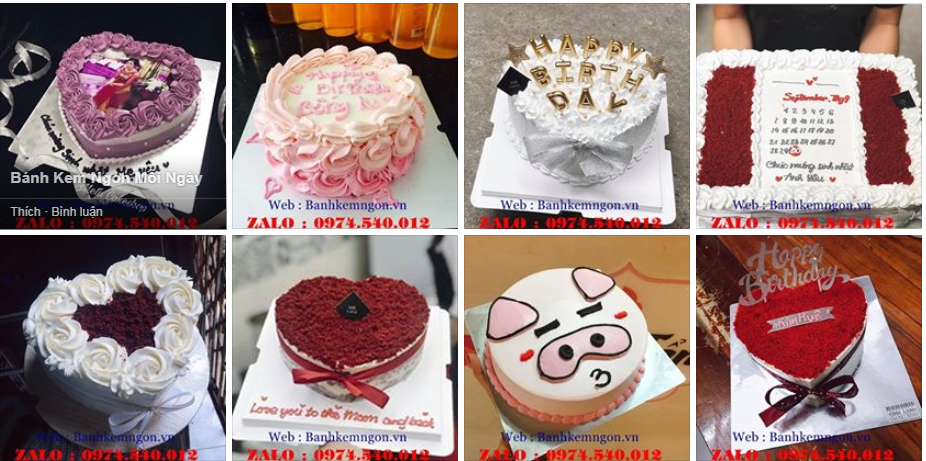 bánh kem hàm thuận nam