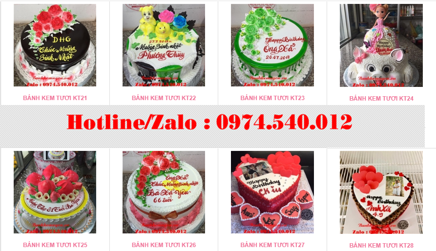 bánh kem huyện Nguyên Bình Cao Bằng