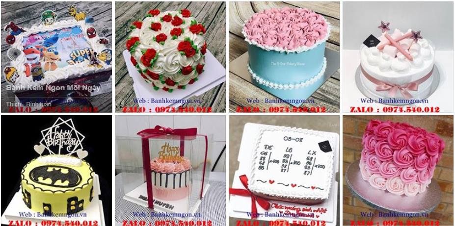 Bánh kem huyện Hòa An Cao Bằng