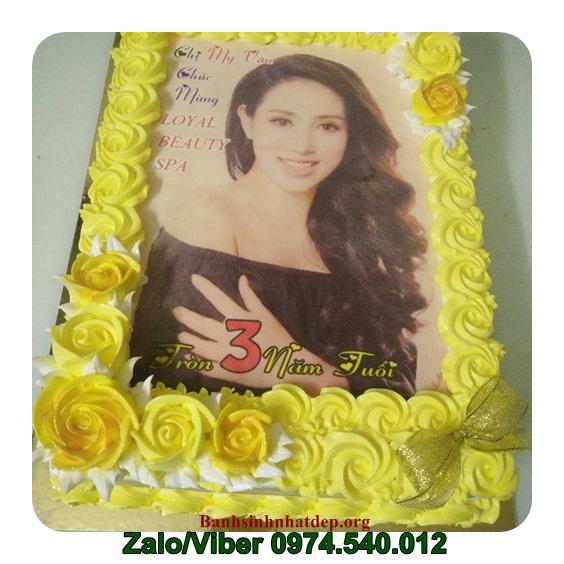 mẫu bánh kem in ảnh đẹp
