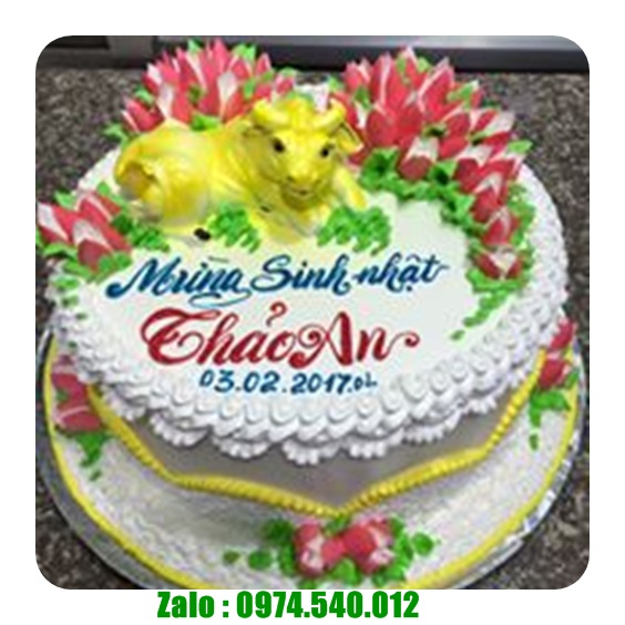 bánh sinh nhật xuyên mộc