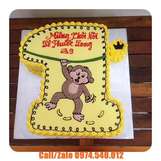 Bánh kem con khỉ ở Nam Định