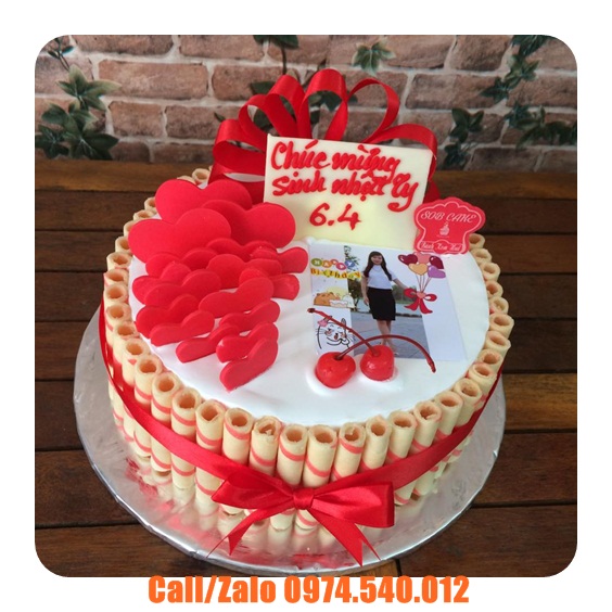 Bánh sinh nhật in ảnh ở thành Phố Huế