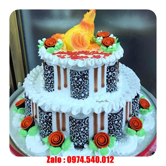 Bánh kem 2 tầng ở Xuyên Mộc