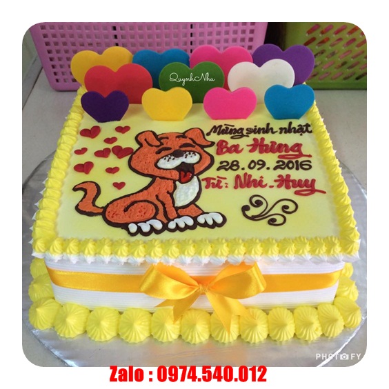 bánh kem vĩnh long