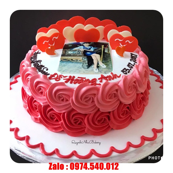 đặt bánh kem in ảnh tại Ninh Bình