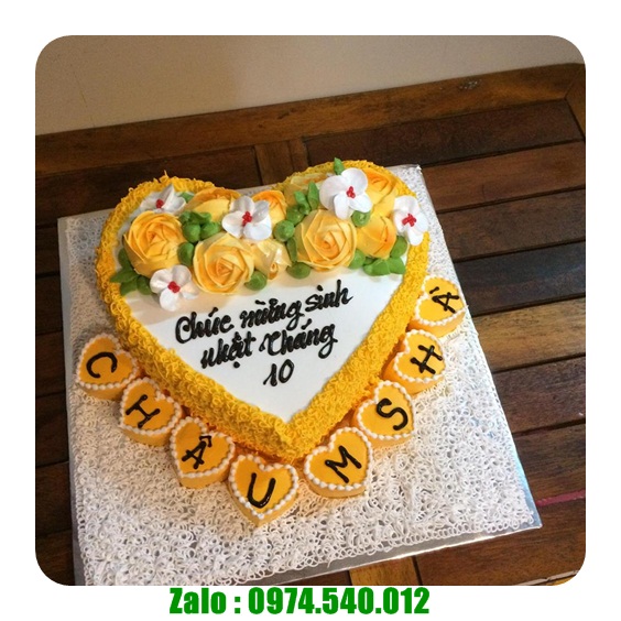 Bánh kem huyện châu thành