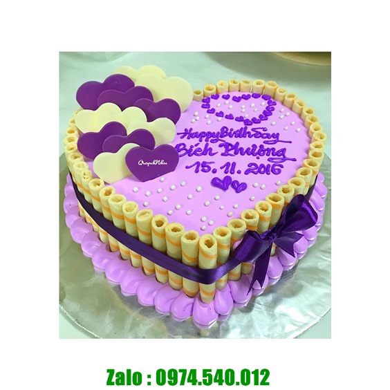 Bánh kem huyện Long Phú