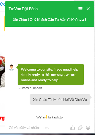 bánh kem huyện tuy phong