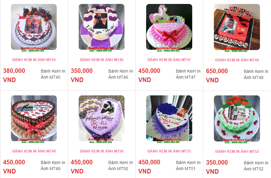 Tiệm bánh kem ở Tuy Phong Bình thuận