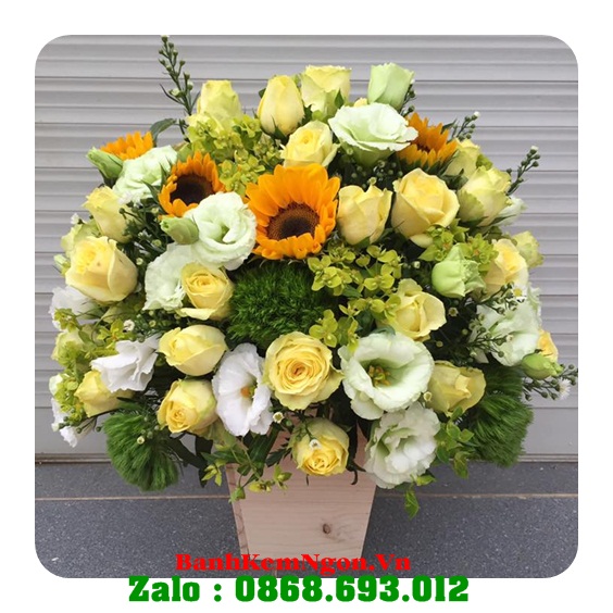 Hoa sinh nhật huyện Cam Lâm