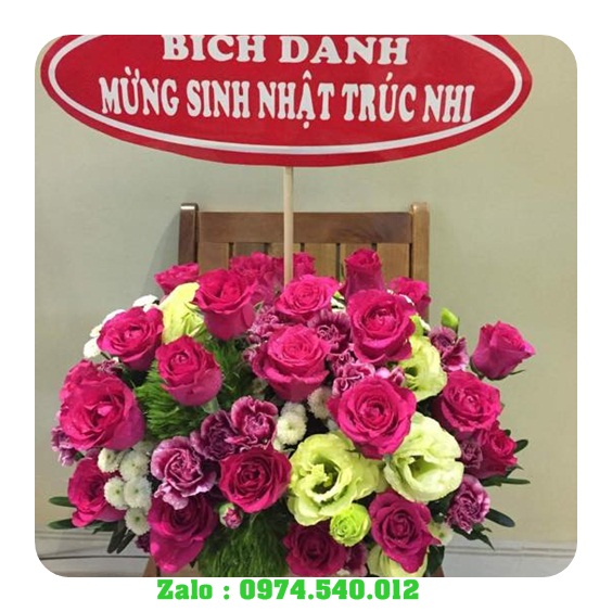 Hoa sinh nhật ở Huyện Chơn Thành