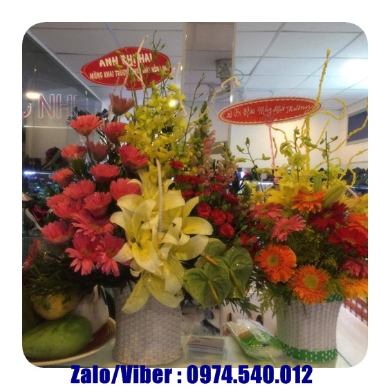 Đặt bánh kem và hoa tươi ở Tiền Giang